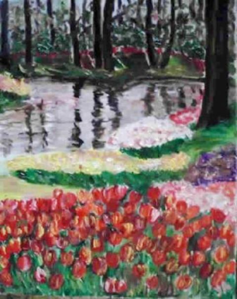 Lake in a Forest